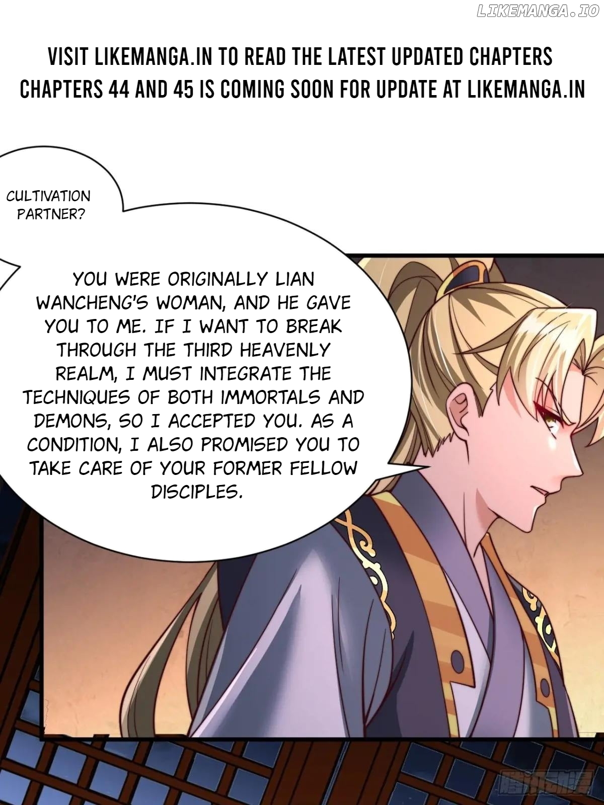 After Confessing To The Beautiful Ancestor, Am I Invincible? Chapter 43 - page 1